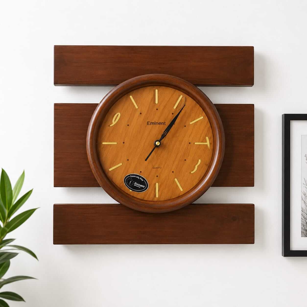 EMINENT FULL WOOD MADE WALL CLOCK