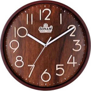 SONAM-6107 WOODEN WALL CLOCK