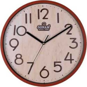 SONAM-6107 WOODEN WALL CLOCK