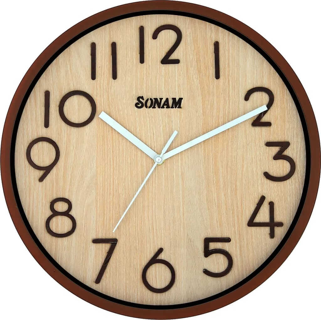 SONAM-6107 WOODEN WALL CLOCK